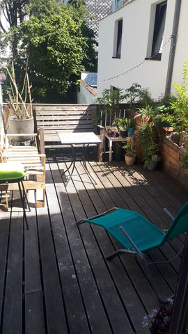 Appartement cosy et calme, doté d une chouette terrasse avec vue sur un îlot cen Saint-Josse-ten-Noode, Belgium Appartement lumineux et vert avec chat Entire rental unit vacation rental 678070086805736177