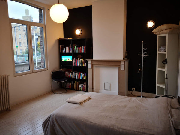 Your room is located on the first floor ands has two big windows.<br />Next to y Ghent, Belgium Big room in a house near to the city with  terrace Private room in townhouse vacation rental 29729809