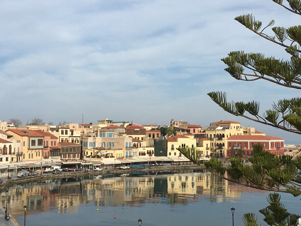 Spacious and fully equipped studio (36 m2) with seaview terrace situated in the  Athens, Greece Seaview studio, Chania old harbor Entire rental unit vacation rental 8128412
