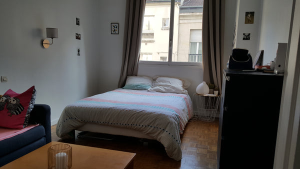 Parfait aussi bien pour une personne seule que pour un couple.<br /><br />La cha Paris, France Chambre pour 1 ou 2 personnes à Nation Private room in rental unit vacation rental 20953218