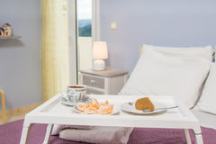 Manousaki home is a 120m2 house with big balconies and verandas that overlook to  Manousaki home Entire home vacation rental 18300807