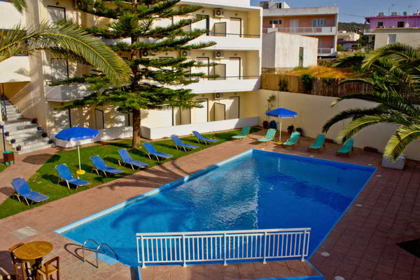 This modern property is located in the lively area of Platanias. The property is Rethimnon, Greece San Apartments Private room in bed and breakfast vacation rental 6786515