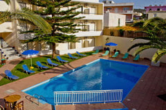 This modern property is located in the lively area of Platanias. The property is Rethimnon, Greece San Apartments Private room in bed and breakfast vacation rental 6786515
