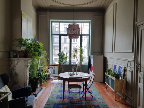 Big room for rent with private access to the garden and private bathroom. 1 king Paris, France Typical charming Brussels appartement with garden Entire rental unit vacation rental 40631424