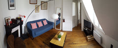 Le charme de l'ancien refait à neuf, au 6ème et dernier étage, sur cour.<br />L' Paris, France Charmant T2 parisien Entire rental unit vacation rental 12624204
