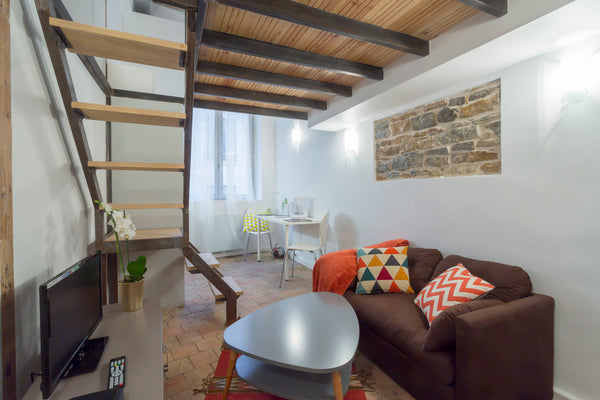 Petit mais mignon studio douillet avec tout ce qu'il  faut à  2 minutes de la pl Lyon, France Le studio bleu Entire rental unit vacation rental 10068934