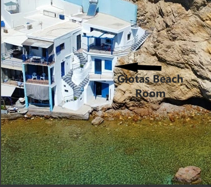 Our beautiful new house (build at 2022), located next to Anafis Port, in one of  Athens, Greece Giotas Beach Room, Anafi Cyclades Cycladic home vacation rental 632930563348669982