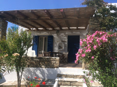 One bedroom bungalow with double bed and two single beds in the living room kitc Greece Bungalow 60 m2 with bergola 15m2 Entire bungalow vacation rental 18610238