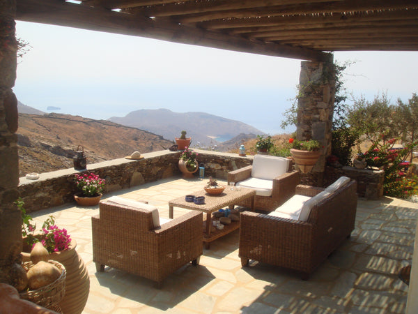 Newly constructed island residence that combines the traditional cycladic archit Athens, Greece Villa Santa Marina 2 Entire villa vacation rental 12161900