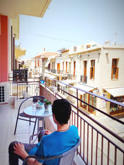 Cosy 2-bedroom apartment, located in Arkadiou Street, the most central street of  Tsoupakis Rethymno Historical Center home Entire condo vacation rental 49856316