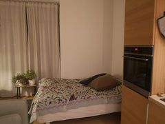 Lovely 1-room flat in calm neighborhood close to city life. <br /><br />This sma Aarhus, Denmark 1 room flat with cosy patio close to city center Entire rental unit vacation rental 696307212612552999
