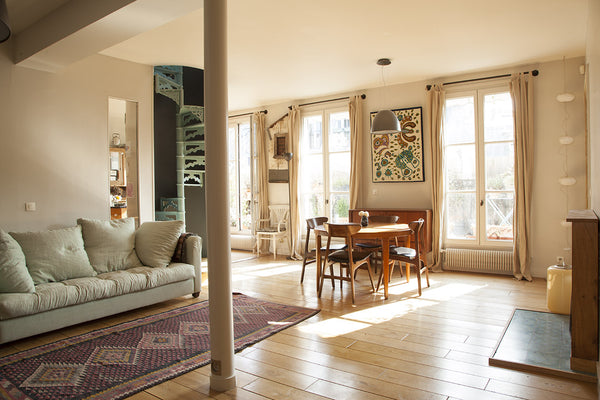 Spacious bright 3-bdrm apartment with terrace in one of Paris' trendiest neighbo Paris, France Beautiful family apt (120 m2) with terrace Entire rental unit vacation rental 6587905