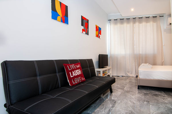 The studio is pleasant and cozy at the same time. It is modernly decorated, It h Athens, Greece Comfy studio for 2 people in the City Center Entire rental unit vacation rental 45060713