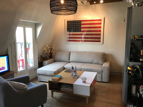 Beau studio-loft à partager avec nous (nous sommes un couple) accueillant et con Paris, France Beau studio/loft partagé avec parking. Canapé lit! Shared room in loft vacation rental 13467758