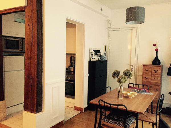 Joli appartement de 40m2 situé au cœur du quartier des Batignolles, de la rue de Paris, France 2 pièces cosy au coeur des Batignolles Entire rental unit vacation rental 16305029