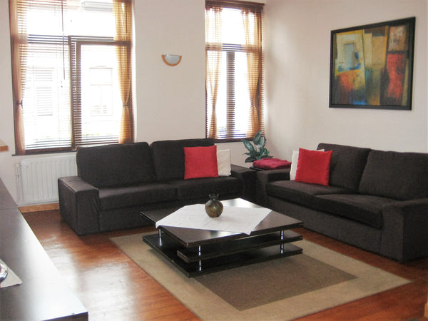 Cute 2 bedrooms appartment , large bathroom and huge living room with open kitch Belgium Triplex-2chmbrs,grande sdb,terrasse= tous confort Entire rental unit vacation rental 2352