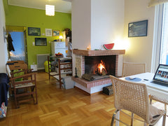 Turn the key of the cosy flat and the city view is around you. Fireplace, full a Athens, Greece Stylish Apartment w/Acropolis Views Entire rental unit vacation rental 1085660