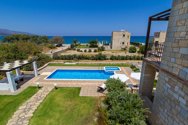 The luxurious newly built  villa is situated west of the town Chania, at a dista Rethimnon, Greece Stone Built Private villa w/pool★30m to Beach★BBQ! Entire home vacation rental 6542451