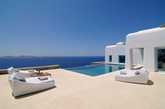 White Cycladic elegance and marvelous views of Delos and Rhenia, make this villa Kifisia, Greece Villa Seabird Entire villa vacation rental 29021772