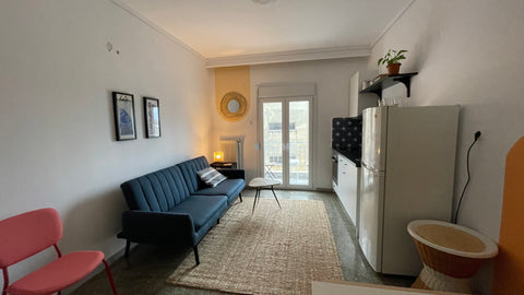 <b>The space</b><br />It's a spacious cozy flat with one bedroom with a double b Athens, Greece Dogu 1 Entire condo vacation rental 53163548