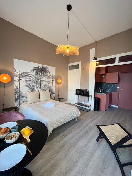 Profitez d'un logement élégant et central.<br /><br /><b>The space</b><br />Loge Lyon, France Suite Petra - Proche gare perrache centre ville Entire rental unit vacation rental 725931834759365885