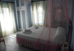 Lovely,cozy,upper floor room in a boutique hotel.<br />The room features Queen D Athens, Greece Persian Pearl Room at Dahlia Collection Room in hotel vacation rental 44743113