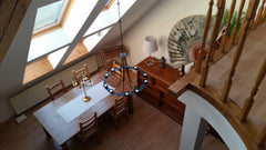 Welcome in our calm, cozy and sunny roof apartment! Apartment is in 5th floor (w Prague, Czechia Apartment KAFKA - 10 mins from city center Entire loft vacation rental 17094474