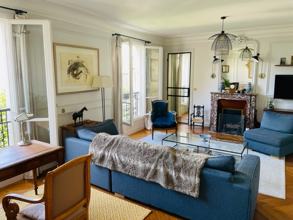 Ce charmant duplex de 125m2 est situé près de la Maison de la Radio et à proximi Paris, France Superbe duplex familial- vue jardin Entire rental unit vacation rental 10917257