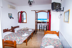 My studios are just a few seconds away to  the beach so you are going to sleep u Heraklion, Greece Renata Mare Beachside Studios, Studio 4 Sea View Entire rental unit vacation rental 4361091