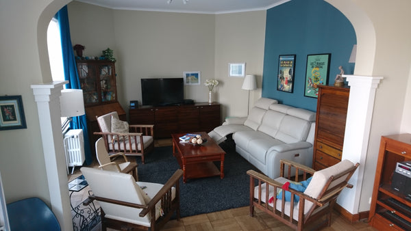 High Standing and charming 100m²,  2 bedrooms apartment for rent in Brussels.  1 Lasne, Belgium 2br near Montgomery - outside parkg Entire rental unit vacation rental 4945510