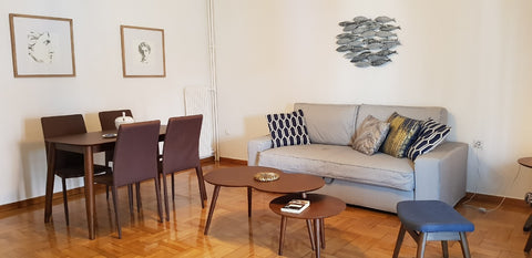 A modest and comfortable apartment set in the heart of Athens, two minutes walk  Athens, Attica, Greece Spacious Apartment @Acropolis Museum Entire rental unit vacation rental 41544695