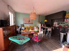 Living space completely open and sunny: design, warm and quiet, located in a liv Paris, France PARISIAN LOVELY LOFT Entire rental unit vacation rental 7213781