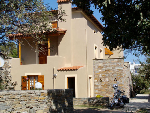 Beautiful countryhouse in Messaria (outskirts of the city of Andros) in a 4.000  Athens, Greece 70 sq.m. Countryhouse Cycladic home vacation rental 12572709