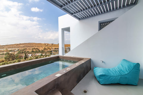 Α beautiful  modern   villa  in Laggades Agia Irini  area  Tinos. <br /> Located Greece Aegean Colors Tinos Cycladic home vacation rental 32650673