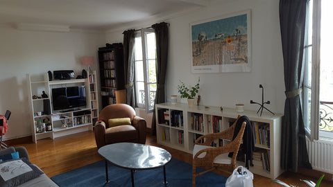 <b>The space</b><br />charming appartment of 51 m² on the 5th floor. in front of Paris, France appartment next to canal st martin Entire rental unit vacation rental 247764