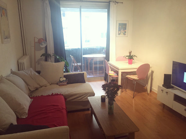 Je vous propose de passer un beau voyage dans mon appartement de 45m2 situé sur  Paris, France Joli appartement de 45m2 avec balcon Entire rental unit vacation rental 29672148