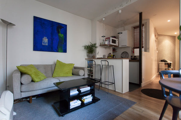 Feel home in the romantic 18th arrondissement: this charming, quiet and bright f Paris, France Charming Flat near Montmartre Entire rental unit vacation rental 5420822