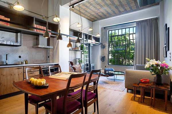 This first-floor high ceiling, studio apartment of 60m2 is able to accommodate u Athens, Greece The Foundry Apartment H-1 Room in serviced apartment vacation rental 28358186
