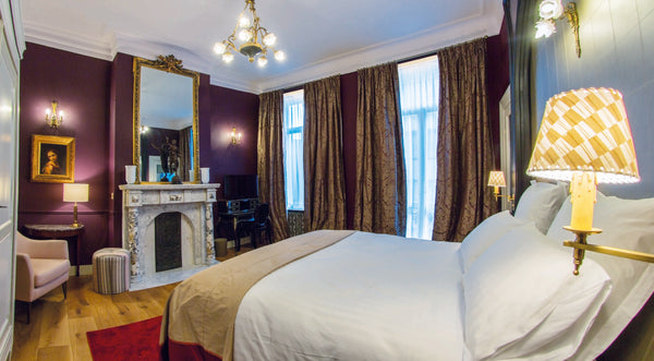 Three superb rooms,<br />three refined themes.<br /><br />Louise sur Cour” is an  Double room-LOUISE -NAPOLEON III-Queen-Ensuite with Shower-City View Private room in bed and breakfast vacation rental 37280361