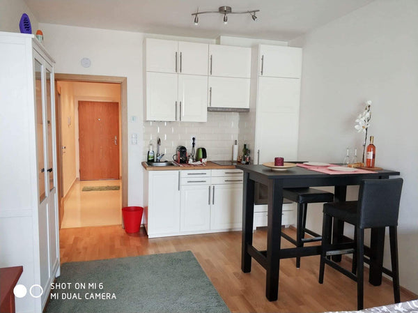 New Studio Flat<br /><br />Welcome to Prague! Our studio is only 4 Tram stops fr Prague, Czechia Cozy and new studio apartment Entire rental unit vacation rental 25876225