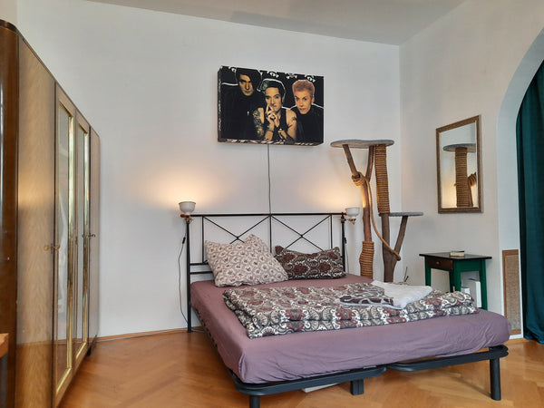 Gemütliches Zimmer in Altbauwohnung mit Wohnzimmer und großem Badezimmer (Badewa Vienna, Austria Zimmer in zentraler Altbauwohnung Wien Private room in rental unit vacation rental 50511270