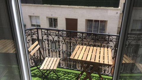 2 rooms apartment of 30m2 with private terrace, fully equipped, on the 6th floor Paris, France 2 room apartment with south facing terrace Entire rental unit vacation rental 19189049