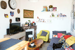 My apartment has a bedroom and a living room with a sofa bed 2 places.<br />Ther Paris, France Lovely flat near Bastille Entire rental unit vacation rental 8548379
