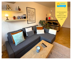 À 3 min de l'avenue des frères Lumière et de ses commerces / À 10min de la Gare  Paris, France 🚪GOLDEN GATE 🔑 charmant T2 au Coeur de Monplaisir Entire condo vacation rental 48544632