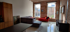 historisch erfgoed<br />authentieke loft<br />4m plafondhoogte<br />1e verdiepin Antwerp, Belgium historisch loft in het vroegere militair hospitaal Entire loft vacation rental 50057208