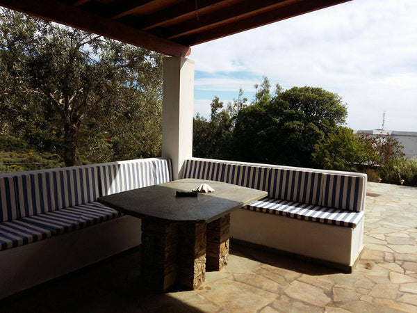 A spacious apartment with the Aegean blue view in a 4 acres estate surrounded of Athens, Greece Mina's Kypri Country Studio Cycladic home vacation rental 13125928