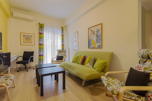 Enjoy a comfortable stay in this beautiful place with your whole family to spend Athens, Greece Two Bedroom Apartment with two Balconies Entire condo vacation rental 609100852671023201