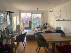 Hightlight des Appartmens ist die Loggia, auf welcher es sich wunderbar im Hänge Strobl, Austria Gemütliche Whg mit Wasserblick an der Alten Donau Entire rental unit vacation rental 581456345336991350