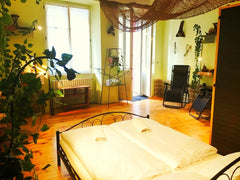 Romantic double room in Thai style with double bed located on the first floor. T Prague, Czechia Exotic Double room with privat terrace Private room in hostel vacation rental 25466247