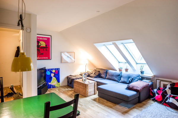 <b>The space</b><br />92 square meter rooftop apartment situated in a hip and gr Copenhagen, Denmark Rooftop Apartment Central Nørrebro Entire rental unit vacation rental 709859
